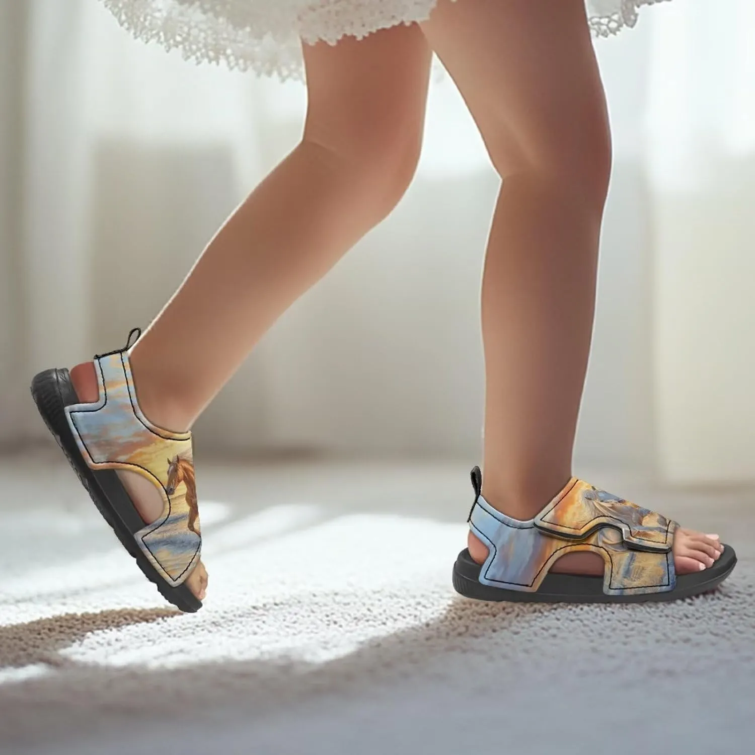 Toddler Boy Sandals Funny Summer Shoes for Kids Comfort Sport Sandals