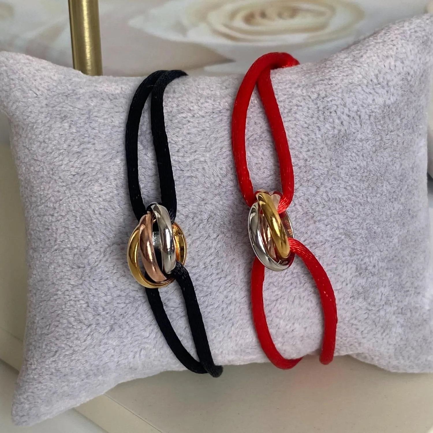 Trinity Adjustable Bracelet, Handmade String Bracelet Unisex Adjustable, Gift for Men and Women