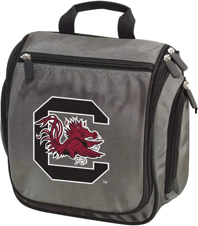 University of South Carolina Toiletry Bags or Mens USC Gamecocks Shaving Kit HANGABLE Travel Bag