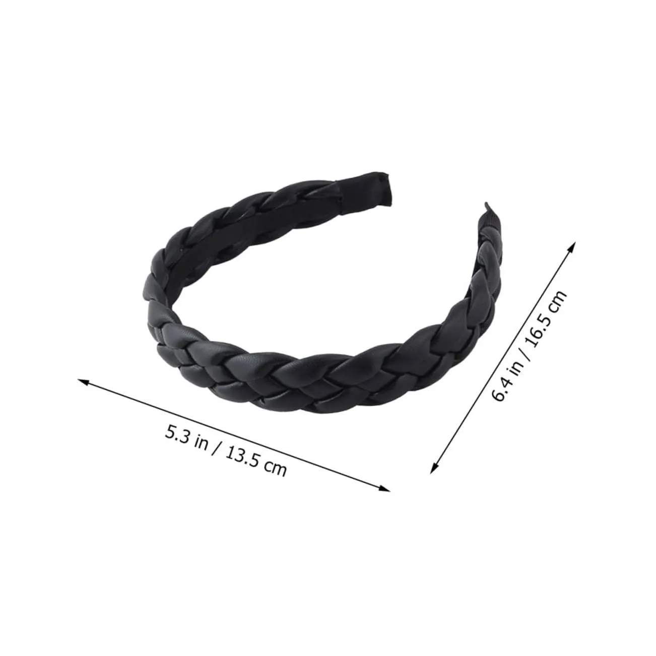 Wide-brimmed Headband Rattan Hair Accessory Women's Hair Tie Festival Decorative Hairband