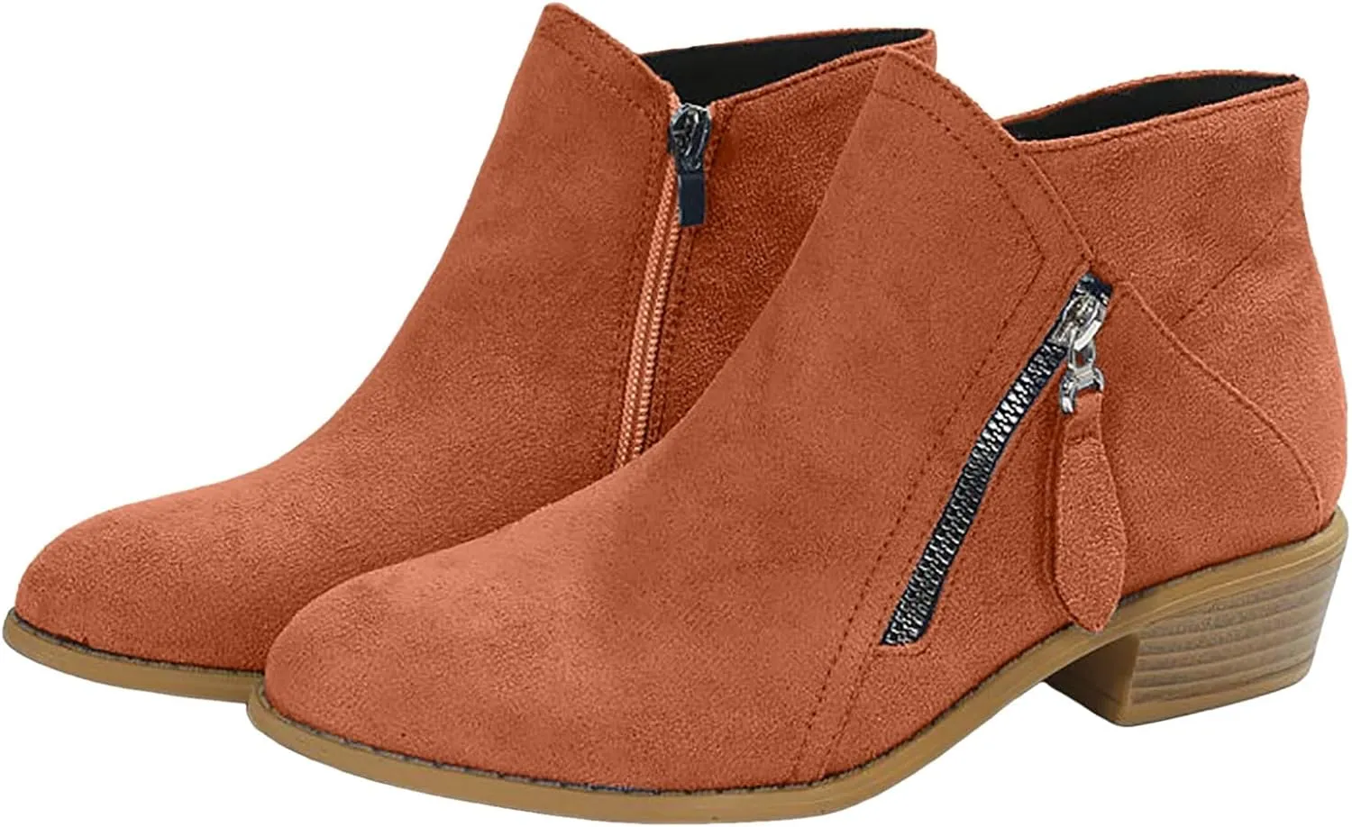 Women's Fashion Ankle Boots Casual Ankle Booties Women Comfortable Ankle Boots Outdoor Short Boots Fashionable
