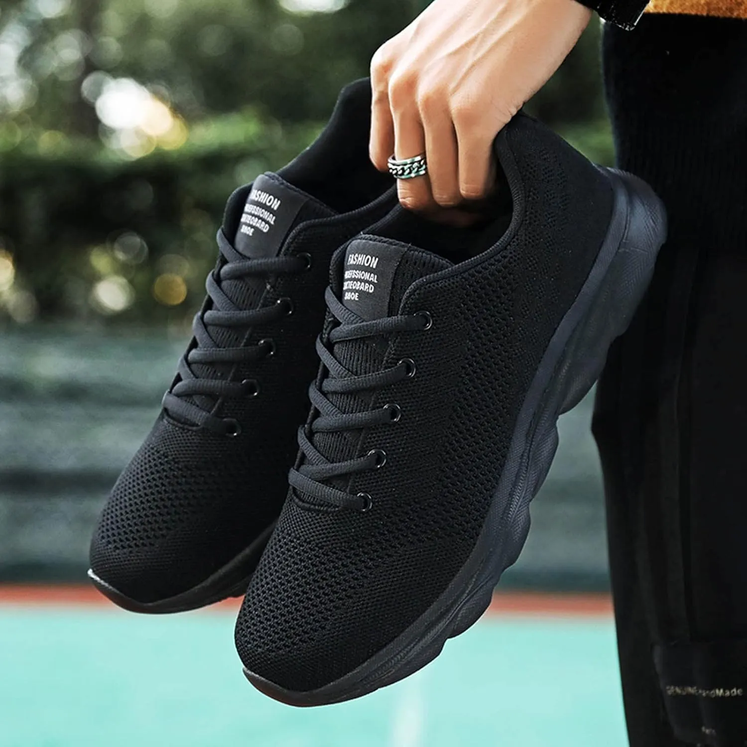 Womens Walking Shoes Lace Up Lightweight Memory Foam Cheer Walking Shoes Women Workout Slip On Shoes Casual Men's Fashion Sneakers White Tennis Shoe Trainers Shoe