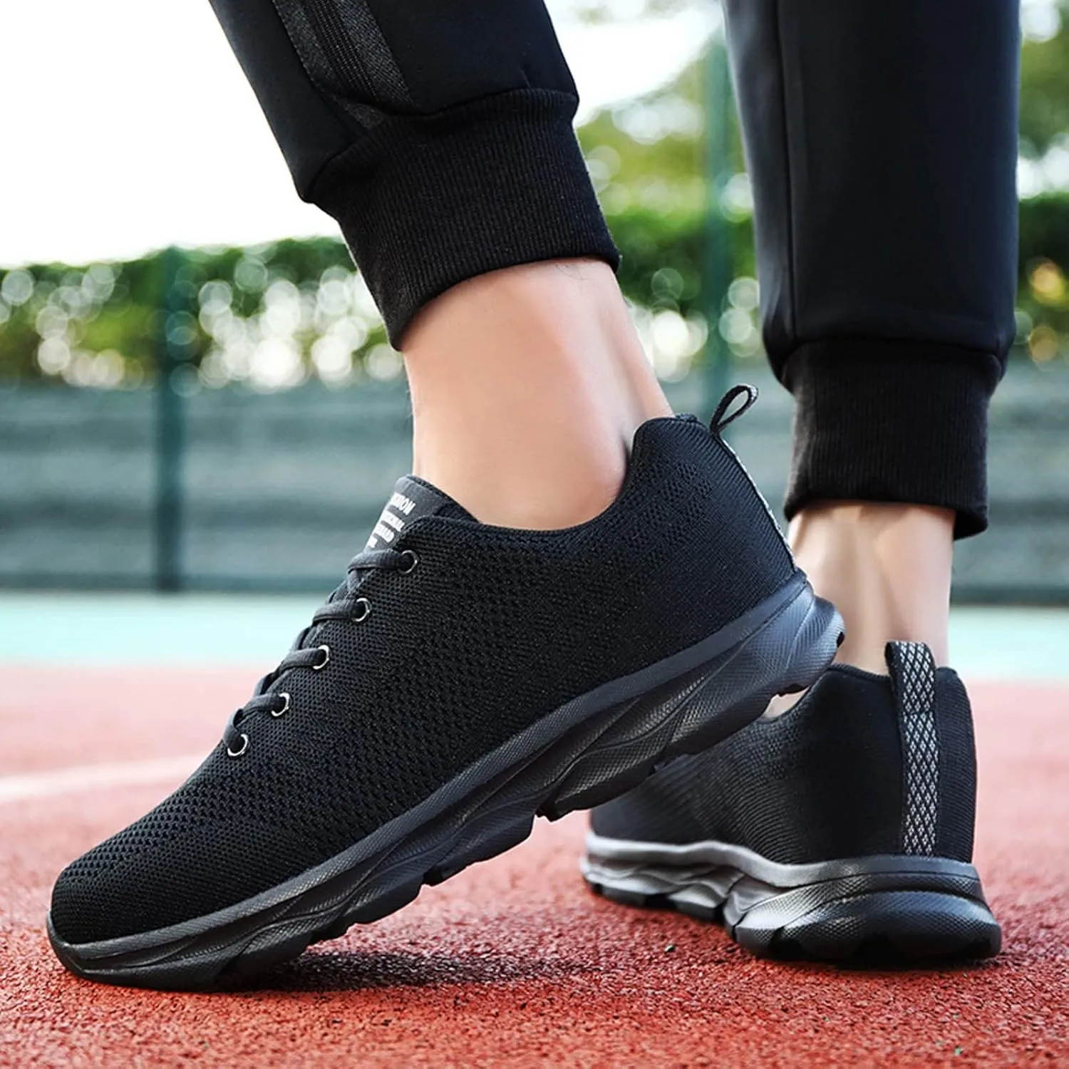 Womens Walking Shoes Lace Up Lightweight Memory Foam Cheer Walking Shoes Women Workout Slip On Shoes Casual Men's Fashion Sneakers White Tennis Shoe Trainers Shoe