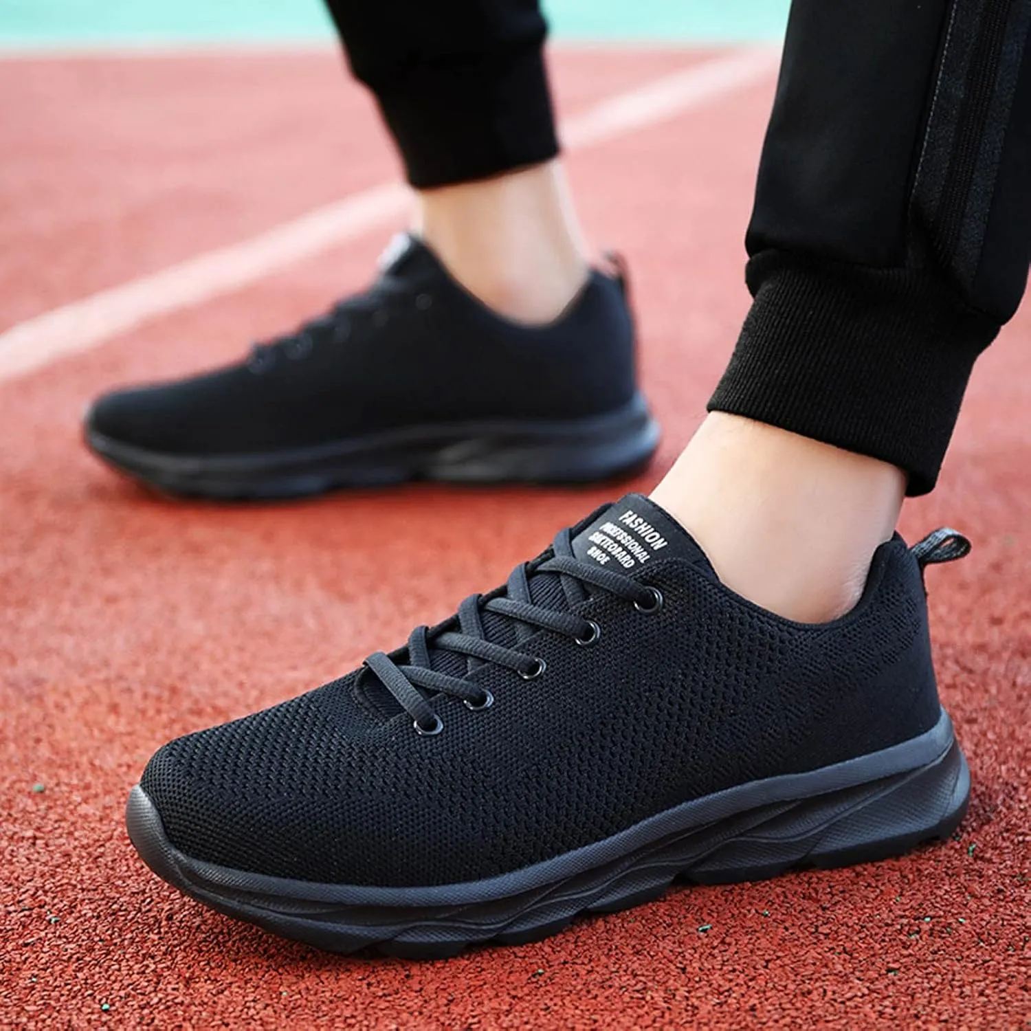 Womens Walking Shoes Lace Up Lightweight Memory Foam Cheer Walking Shoes Women Workout Slip On Shoes Casual Men's Fashion Sneakers White Tennis Shoe Trainers Shoe
