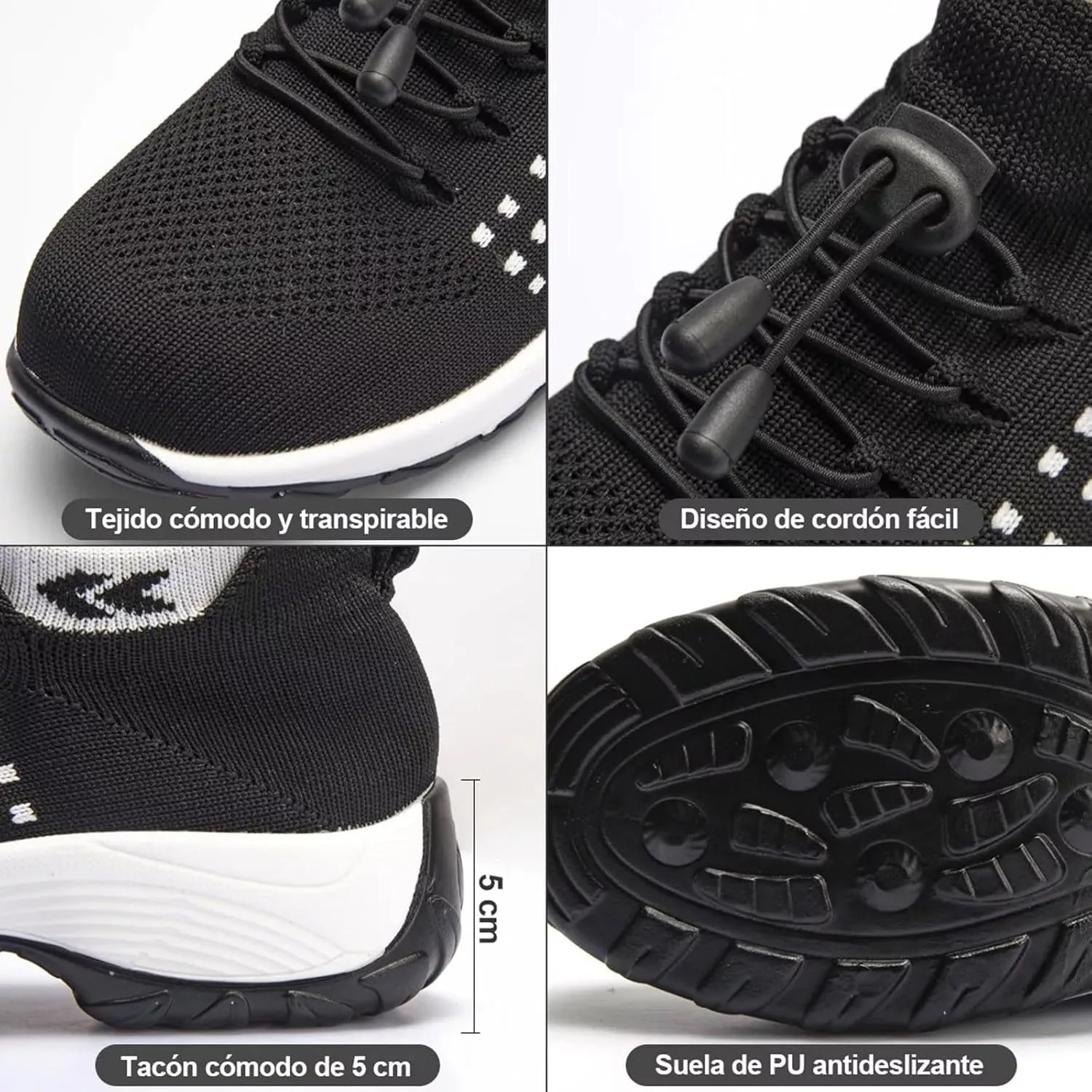 Women's Walking Shoes with Arch Support,Slip On Orthopedic Sneakers Comfortwear Running Shoes for Plantar Fasciitis