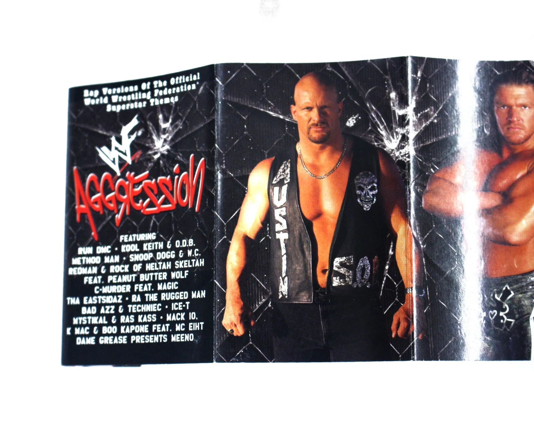 WWF AGGRESSION CASSETTE ALBUM