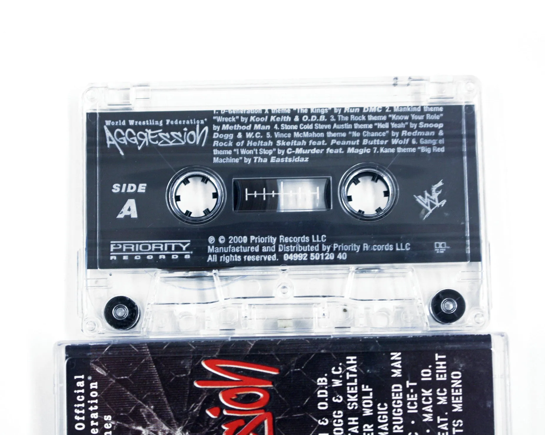 WWF AGGRESSION CASSETTE ALBUM